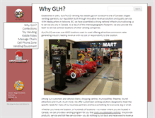 Tablet Screenshot of glhvending.com